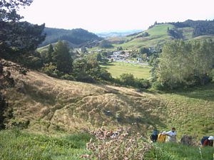 Image of waitomo04walkwayviewvillage.jpg
