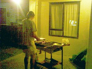 Image of whangamata04bbqdinner.jpg